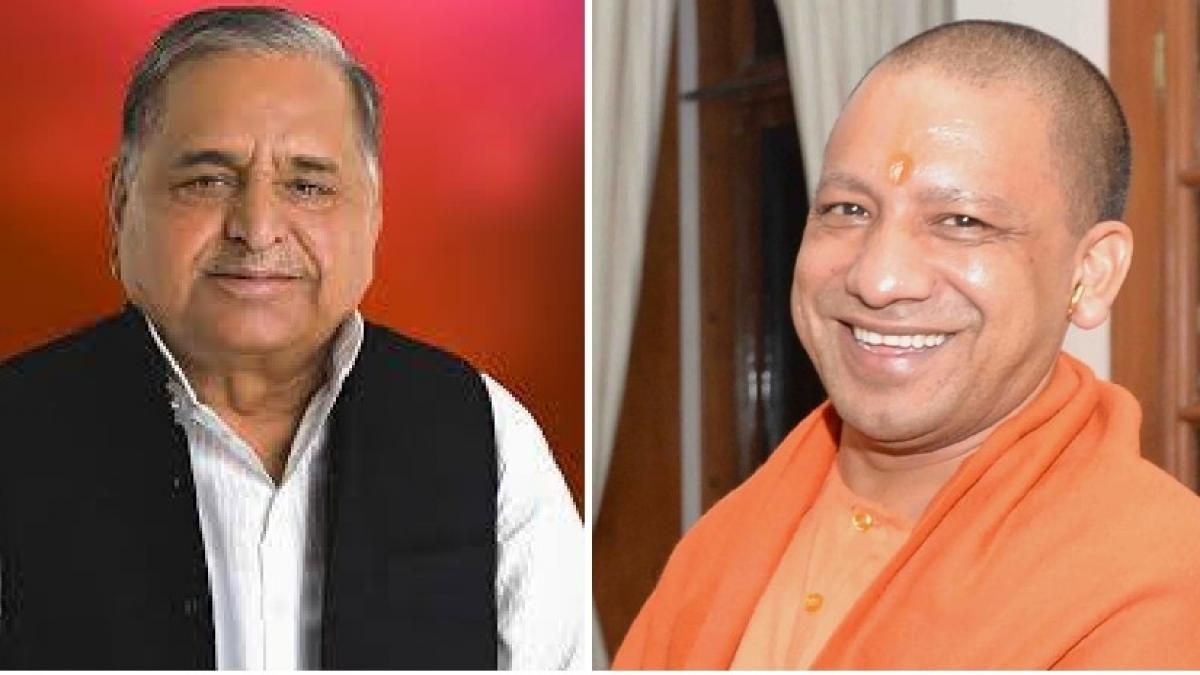 मुलायम सिंह यादव और योगी आदित्यनाथ (फाइल फोटो)