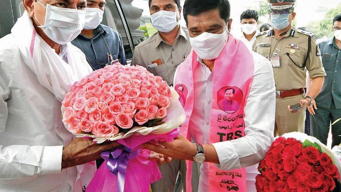 पहल तेलंगाना विधानसभा के मॉनसून सत्र में भाग लेने पहुंचे मुख्यमंत्री राव