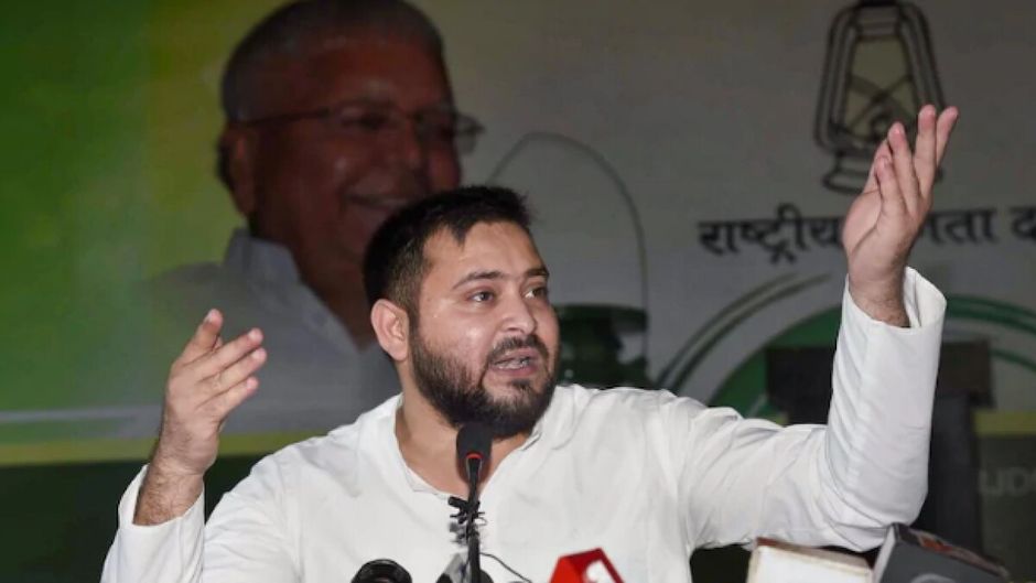 राजद नेता तेजस्वी यादाव (पीटीआइ)