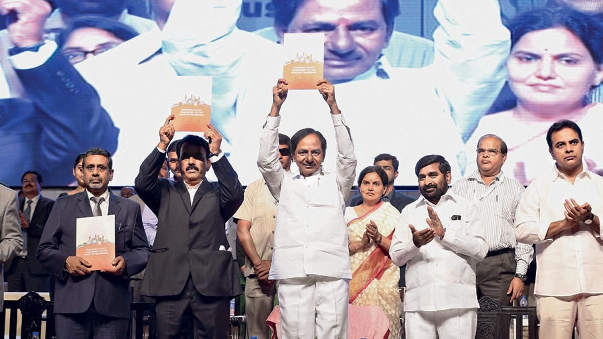 तेलंगाना, टीएस-आइपीएएसएस योजना, के. चंद्रशेखर राव, सिंगल ‌विंडो क्लियरेंस