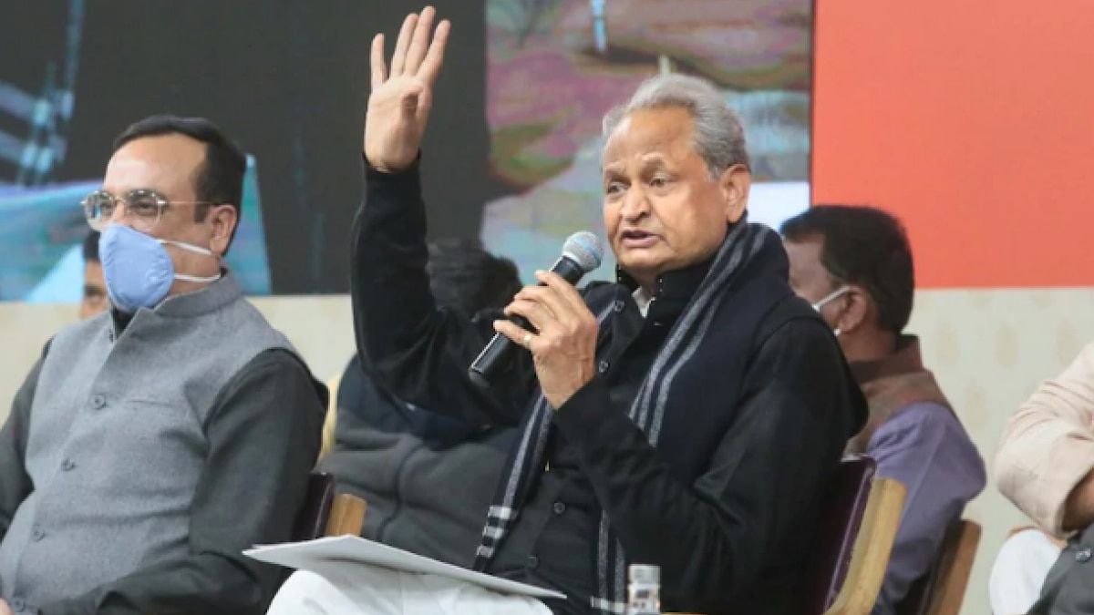 राजस्थान के मुख्यमंत्री अशोक गहलोत (एएनआइ)