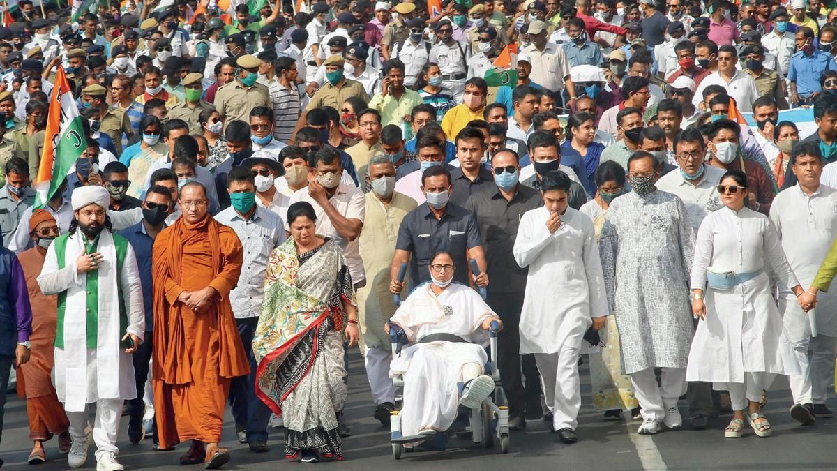 दीदी मार्च 14 मार्च को नंदीग्राम दिवस पर कोलकाता में मार्च