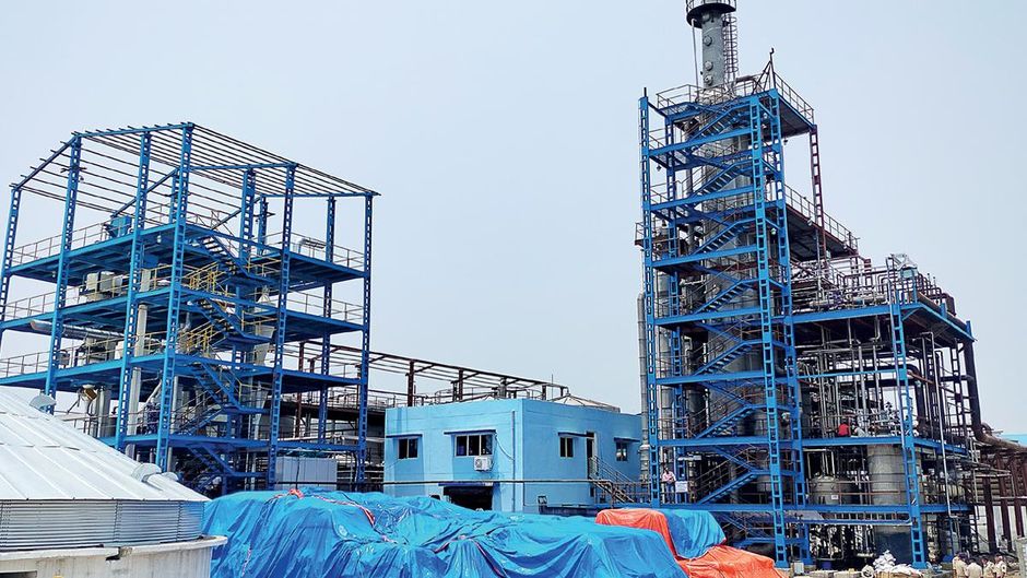 आगाज : पूर्णिया के गणेशपुर में संचालित हो रहा इथेनॉल प्लांट