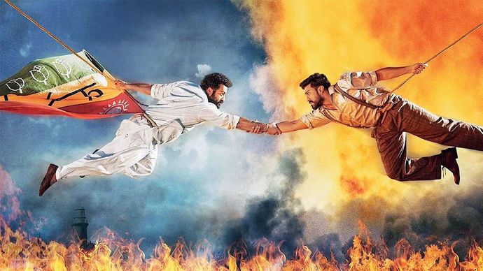 आरआरआर (मार्च 2022) - एस.एस. राजमौलि की एक और ऐक्शन से भरपूर कमाल की विजुअल ट्रीट.