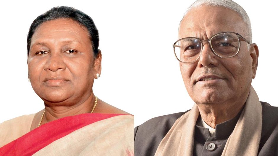 राष्ट्रपति पद के प्रत्याशी : द्रौपदी मुर्मू और यशवंत सिन्हा