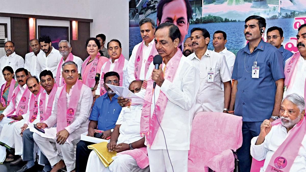 बड़ा ऐलान के. चंद्रशेखर ने हैदराबाद में 5 अक्तूबर को भारत राष्ट्र समिति को लॉन्च किया