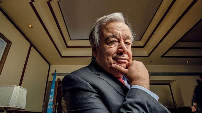 चुनौतीपूर्ण भूमिका : संयुक्त राष्ट्र के महासचिव एंटोनियो गुटेरेस