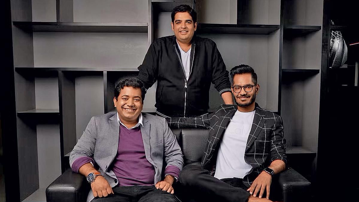 एक से बढ़कर एक : अनएकेडमी के संस्थापक रोमन सैनी,  गौरव मुंजाल और हेमेश सिंह (बाएं से क्रमश:)