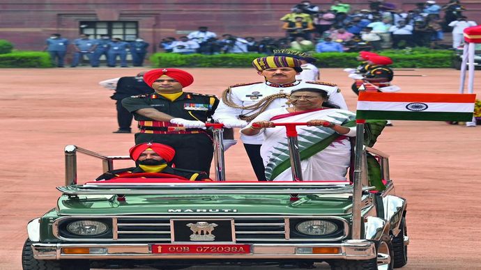 द्रौपदी मुर्मू , भारत की राष्ट्रपति