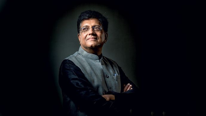 पीयूष गोयल वाणिज्य और उद्योग मंत्री