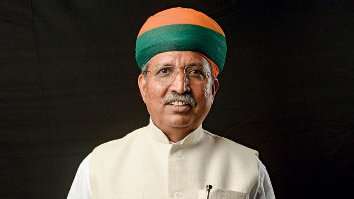 अर्जुन राम मेघवाल, विधि और न्याय राज्यमंत्री