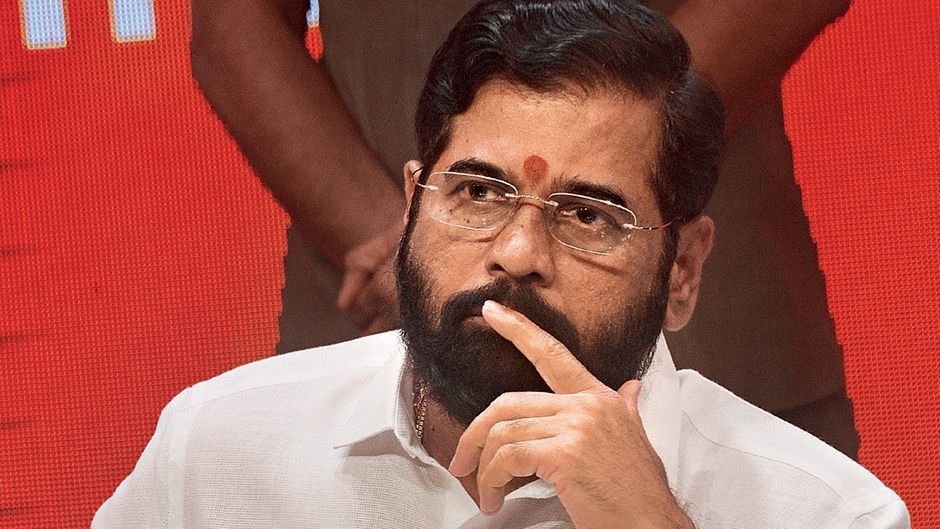 घटती ताकत महाराष्ट्र के मुख्यमंत्री एकनाथ शिंदे