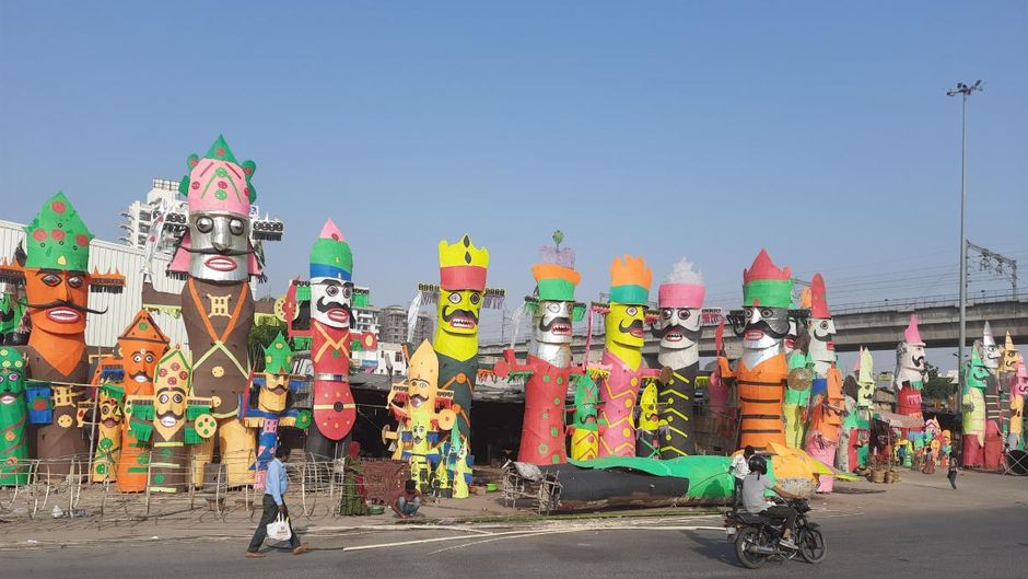 राजस्थान की सबसे बडी रावण मंडी जयपुर में है