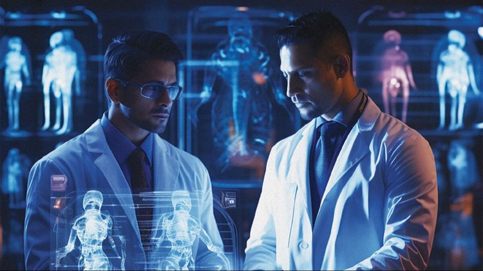 टाटा मेमोरियल अस्पताल ने एआई जैसे फ्यूचरिस्टिक टूल को अपनाकर बाकी बीमारियों के लिए भी इसके दरवाजे खोल दिए हैं/इल्लस्ट्रेशन - नीलांजन दास