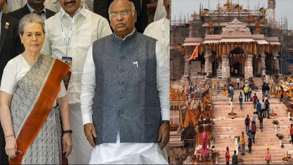 कांग्रेस अध्यक्ष मल्लिकार्जुन खड़गे के साथ सोनिया गांधी
