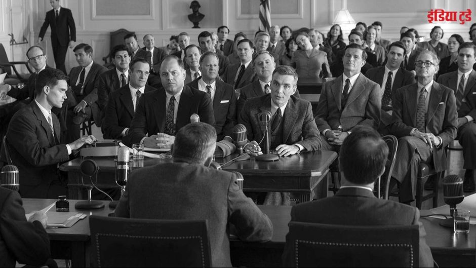 ओपेनहाइमर फिल्म का एक दृश्य