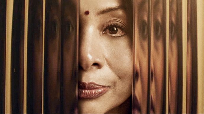 नेटफ्लिक्स की पेशकश 'द इंद्राणी मुखर्जी स्टोरी: बरीड ट्रुथ' का पोस्टर