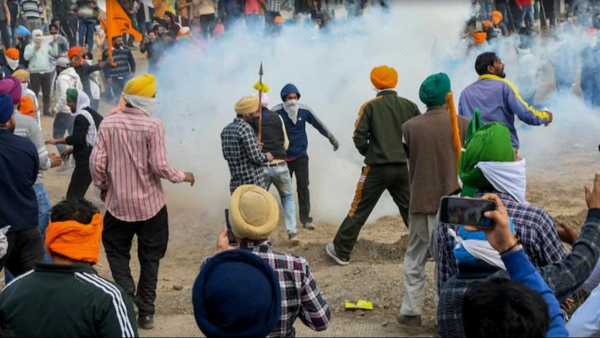शंभू बॉर्डर पर आंदोलनरत किसान (फाइल फोटो)
