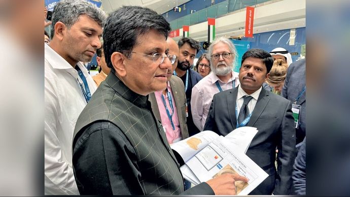 1 मार्च को आबू धाबी में आयोजित हुए डब्ल्यूटीओ के मंत्रिस्तरीय सम्मेलन में वाणिज्य मंत्री पीयूष गोयल