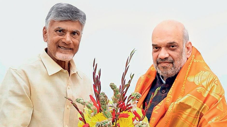 केंद्रीय गृह मंत्री अमित शाह से 8 मार्च को मिलते टीडीपी प्रमुख चंद्रबाबू नायडू