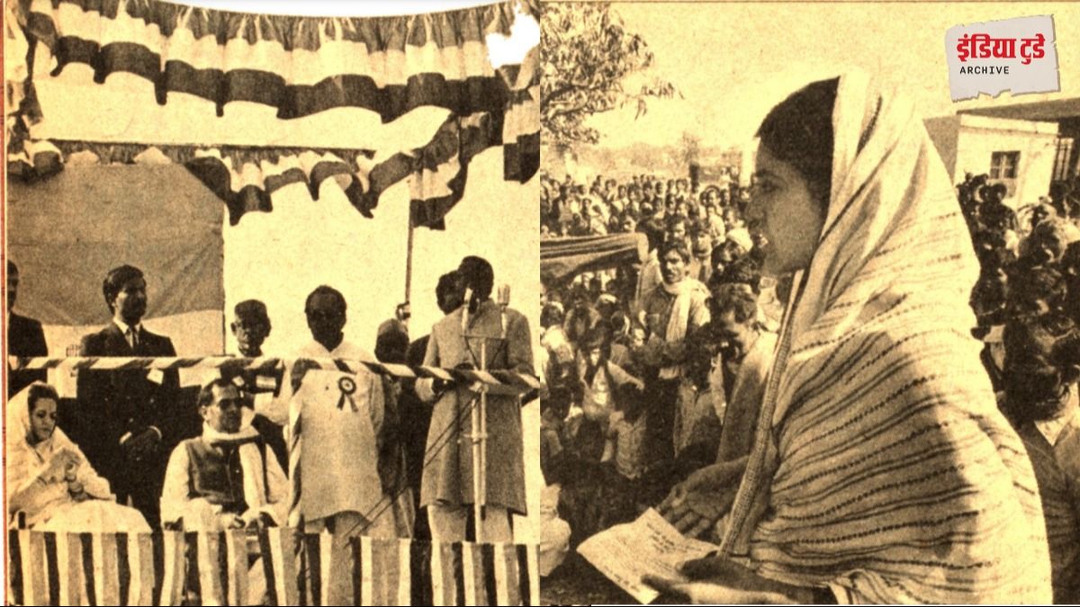 मेनका को समझ आ गया था कि सत्ता में कांग्रेस की ही वापसी होने वाली है मगर अमेठी में अपना किला मजबूत करने में उन्होंने कोई कसर नहीं छोड़ी/इंडिया टुडे मैगजीन