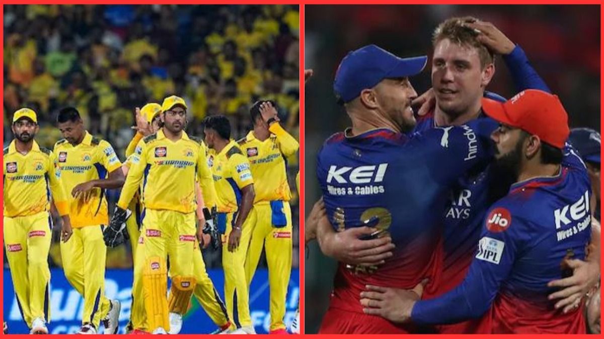 चेन्नई सुपर किंग्स और रॉयल चैलेंजर्स बेंगलोर की टीम (फाइल फोटो) 