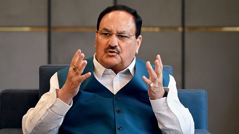 भारतीय जनता पार्टी के राष्ट्रीय अध्यक्ष जगत प्रकाश नड्डा