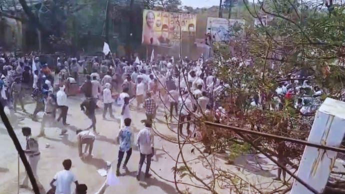 छत्तीसगढ़ बलौदा बाजार का विरोध प्रदर्शन/इंडिया टुडे