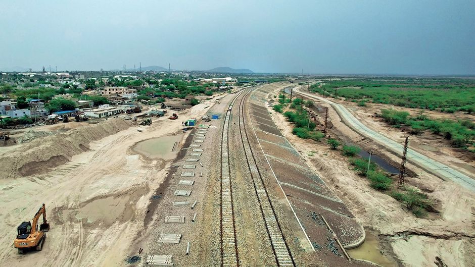 ट्रेनों के ट्रायल के लिए सांभर झील के पास नावां में तैयार तैयार हो रहा विशेष ट्रैक