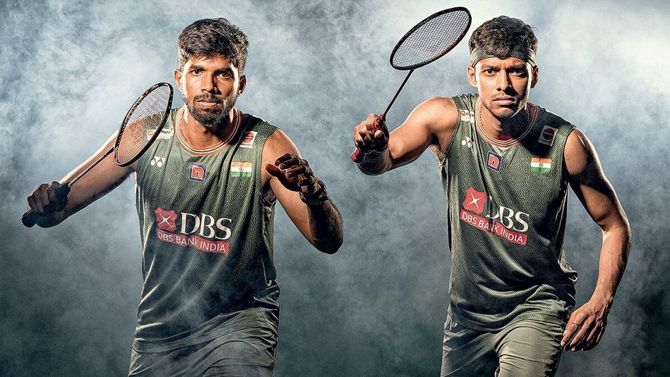 चिराग शेट्ठी और सात्विकसाईराज रैंकीरेड्डी, भारतीय बैडमिंटन खिलाड़ी