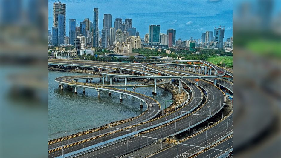 मुंबई में 29.2 किमी. लंबा आठ लेन का धर्मवीर स्वराज्य रक्षक छत्रपति संभाजी महाराज तटीय रोड़