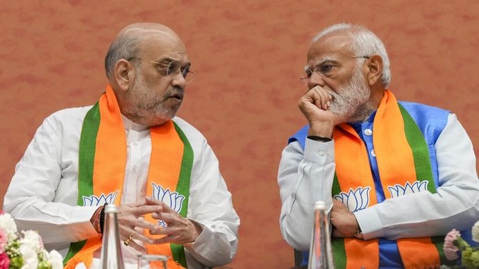 नरेंद्र मोदी और अमित शाह