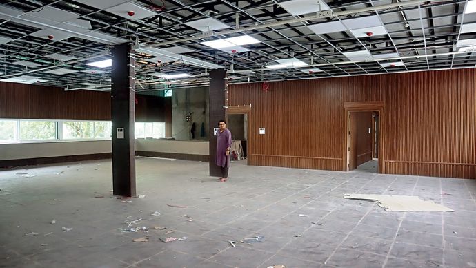 भोपाल में नया बनता एमपीएसडी का परिसर