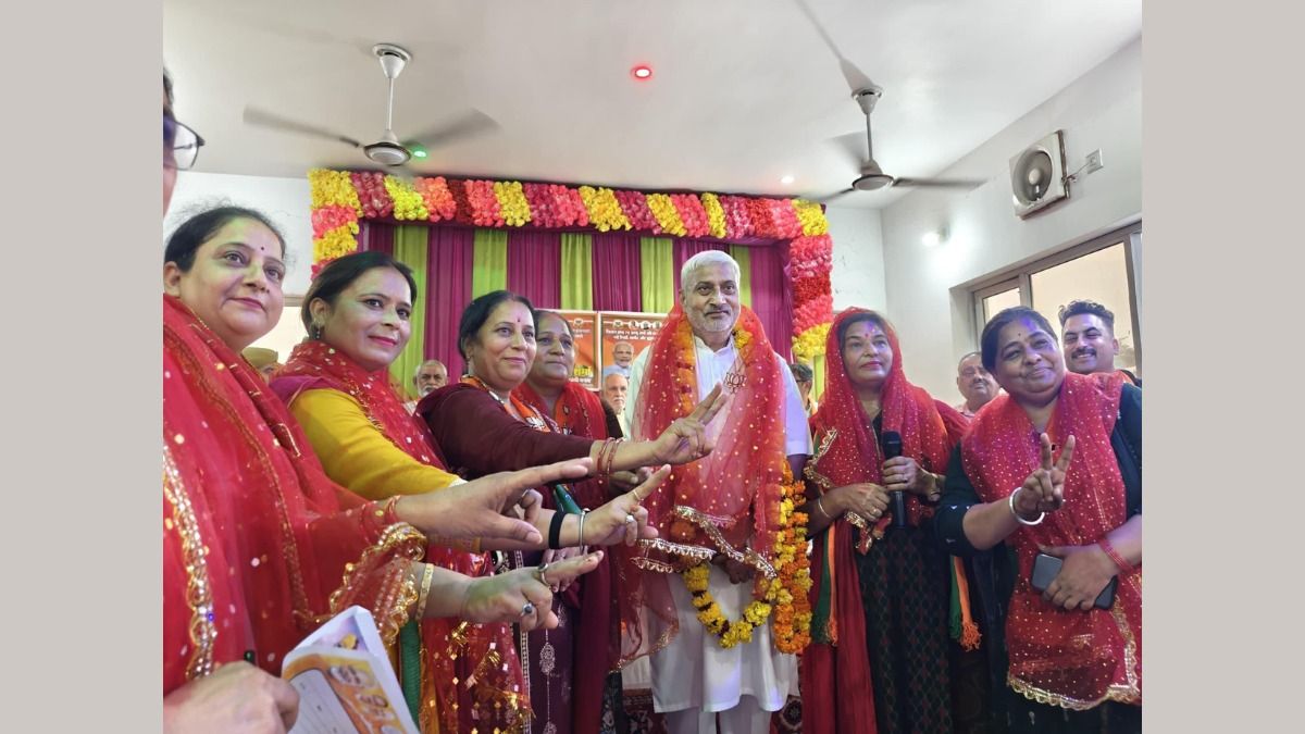 जम्मू नॉर्थ से भाजपा उम्मीदवार शाम लाल शर्मा/एक्स