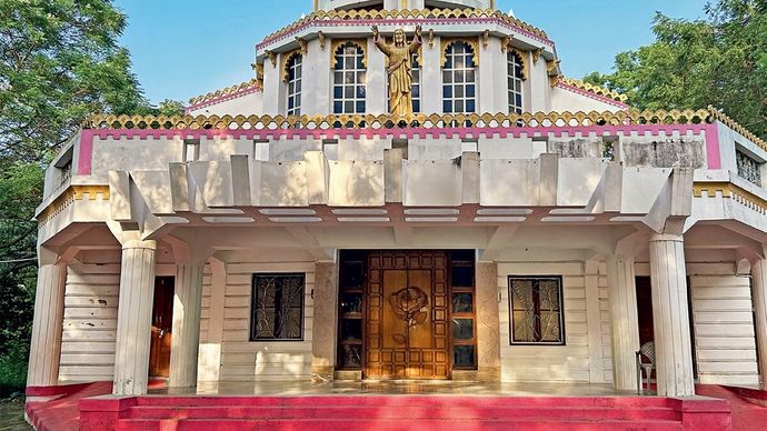 बांसवाड़ा जिले के महुड़ी गांव में आजादी के बाद बना गिरजाघर