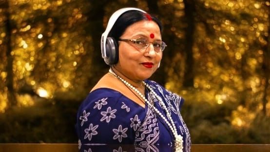 'बिहार कोकिला' शारदा सिन्हा की फाइल फोटो