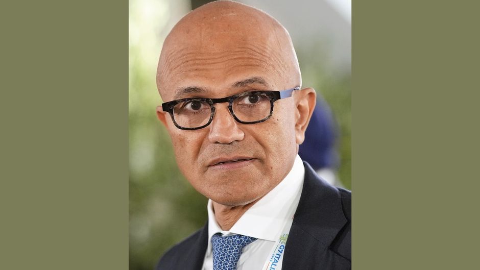 सत्य नडेला, 57 वर्ष, सीईओ, माइक्रोसॉफ्ट