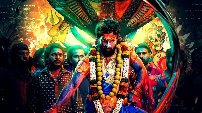 फिल्म पुष्पा 2 का एक दृश्य