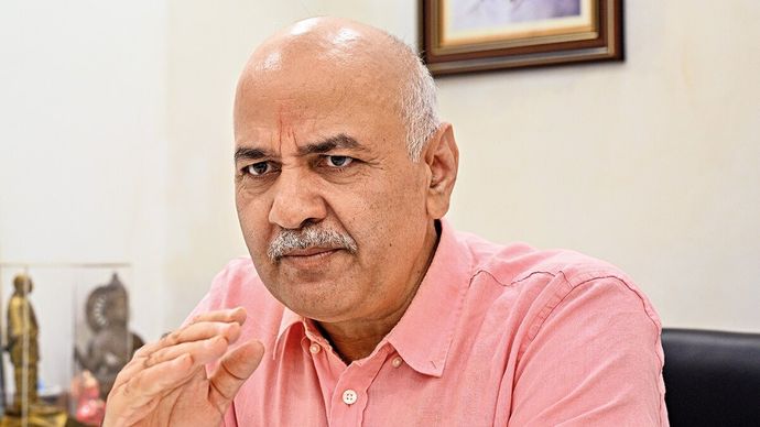 दिल्ली के पूर्व उप मुख्यमंत्री मनीष सिसोदिया