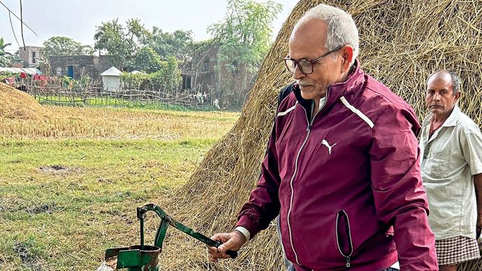 नंदेश्वर शर्मा, चनपटिया, पश्चिमी चंपारण