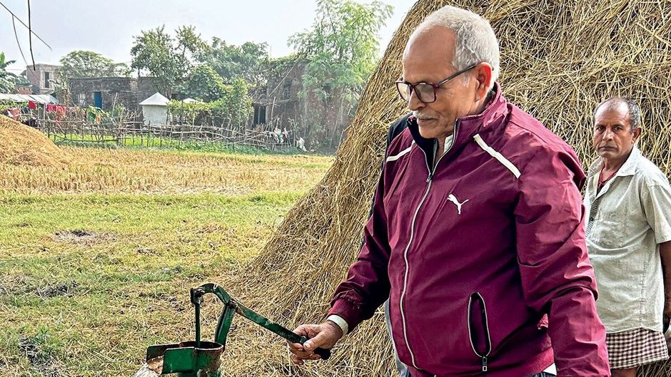 नंदेश्वर शर्मा, चनपटिया, पश्चिमी चंपारण