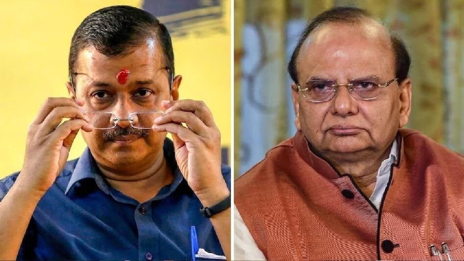 दिल्ली के एलजी वीके. सक्सेना की सिफारिश पर ED को अरविंद केजरीवाल के खिलाफ केस करने की इजाजत मिल गई है (फाइल फोटो)