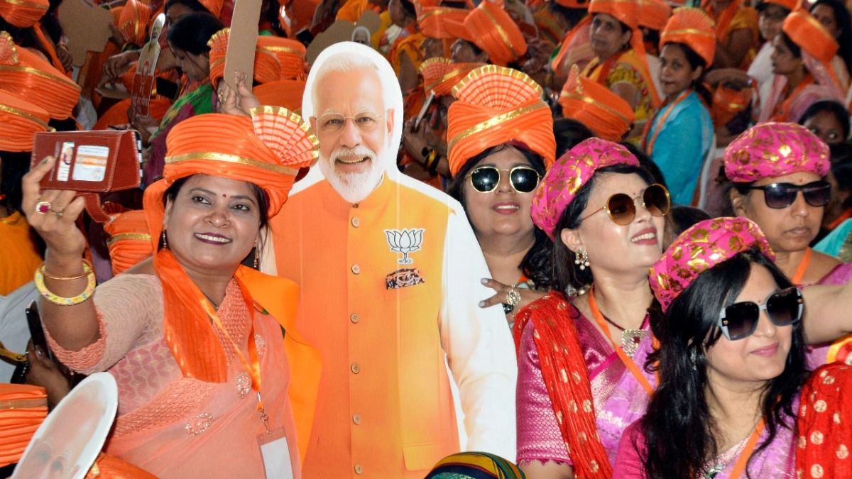 लोकसभा चुनाव 2024 के दौरान की एक तस्वीर