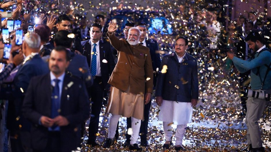 दिल्ली के 70 में से 48 सीटों पर जीत के साथ ही बीजेपी सरकार बनना तय हो गया है (फाइल फोटो)