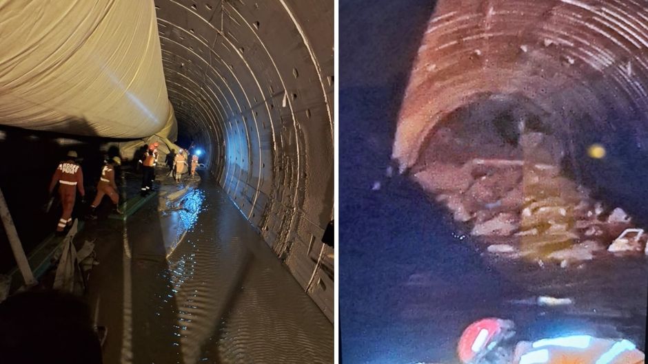 तेलंगाना टनल हादसे में रेस्क्यू जारी है