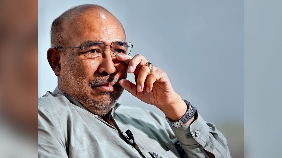 मणिपुर के पूर्व सीएम एन. बीरेन सिंह