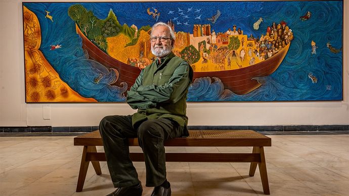 गुलाम मोहम्मद शेख, मशहूर चित्रकार