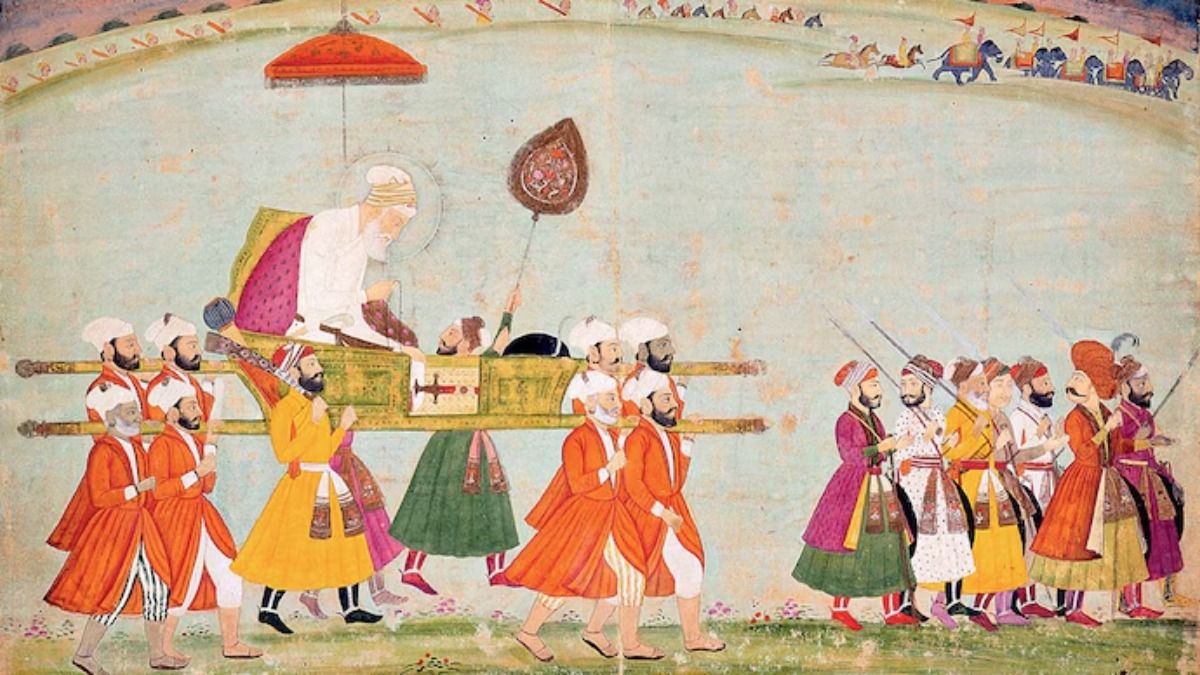 छठे मुगल बादशाह औरंगजेब की एक पेंटिंग