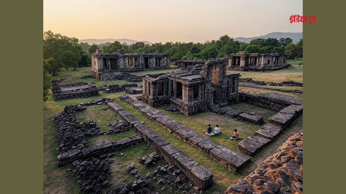 विक्रमशिला के खंडहर/एआई