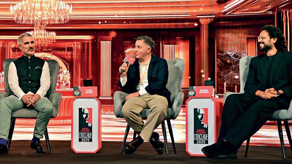 (बाएं से) ज्यां टूबौल, विवेक साहनी ,राहुल मिश्र